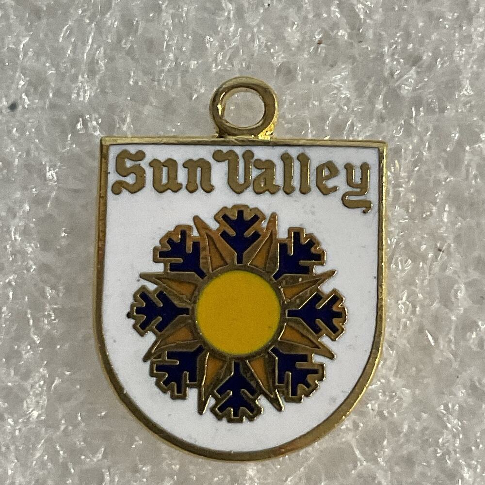 Sun Valley Idaho 3/4” Pendant Charm GnuFashion